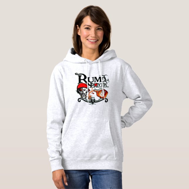 Pull À Capuche Rum lover (Devant entier)