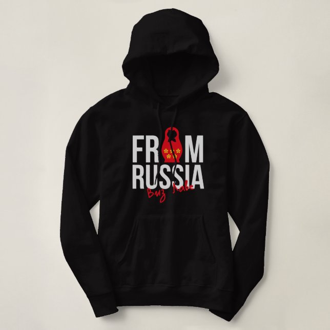 Pull À Capuche Russie Matryoshka Russie Cadeau russe (Design devant)