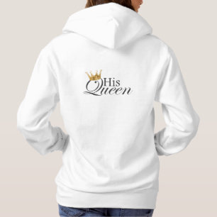 Pull À Capuche Sa reine, Q sur la poche avant