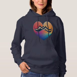 Pull À Capuche Saint Valentin : Symbole d'amour du coeur au coeur