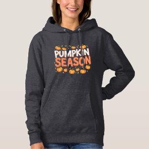 Pull À Capuche Saison citrouille
