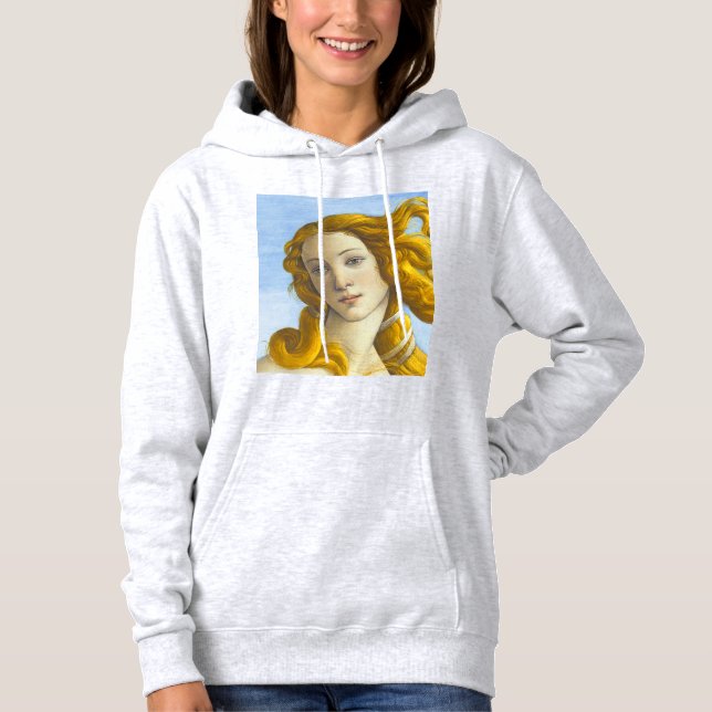 Pull À Capuche Sandro Botticelli - Détail de la naissance de Vénu (Devant)