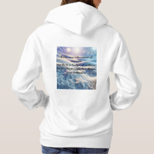 Pull À Capuche Scars Into Scars - Affirmation de résilience