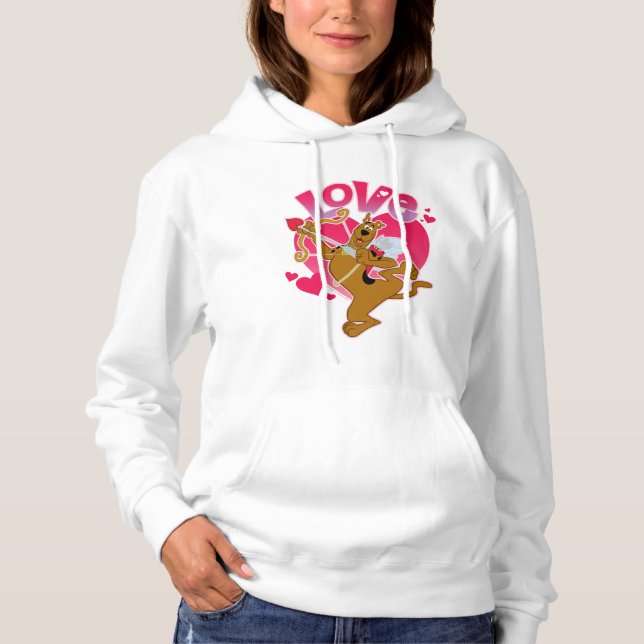Pull À Capuche Scooby-Doo Cupid - Amour (Devant)