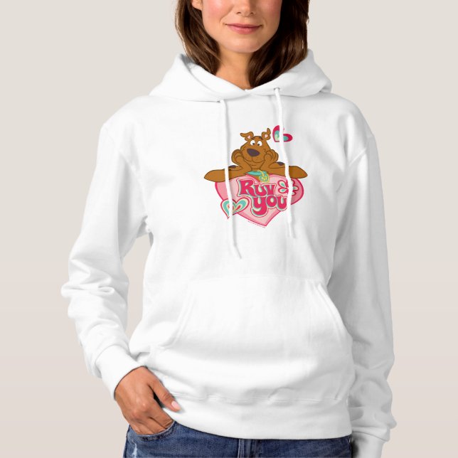 Pull À Capuche Scooby-Doo - Ruv You (Devant)