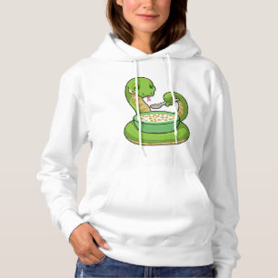 Pull À Capuche Serpent à manger avec Muesli