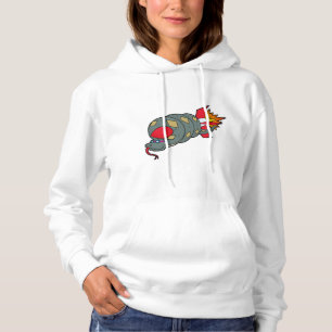 Pull À Capuche Serpent avec fusée
