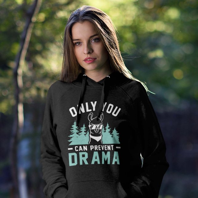 Pull À Capuche Seule la prévention du drame (Créateur téléchargé)