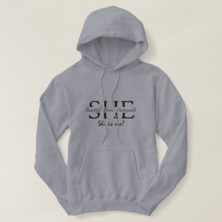 Pull À Capuche "she is me" hoodie