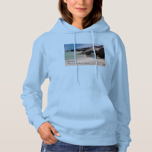 Pull À Capuche Shell Island Rocks And Waves Sweat-shirt pour femm