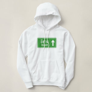 Pull À Capuche SIGNE DE LA ROUTE THAÏE D'Iaan ⚠
