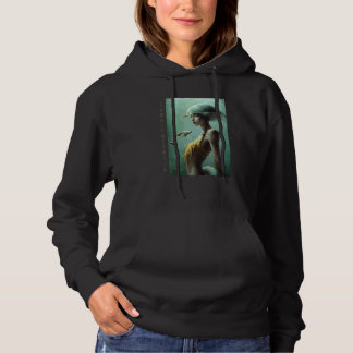 Pull À Capuche Sirène Zombie 1 Horreur Gothique Fantastique Sombr