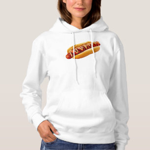 Pull À Capuche SlipperyJoe's hot dog ambiance estivale BBQ niché 