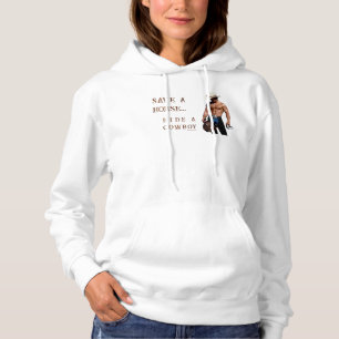 Pull À Capuche SlipperyJoe's Save a horse Ride A Cowboy casquette