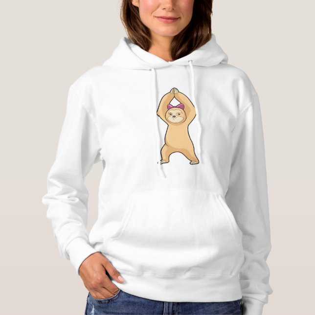 Pull À Capuche Sloth at Fitness (Devant)