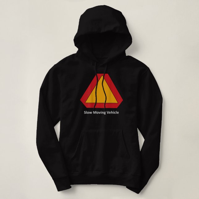 Pull À Capuche Slow Moving Vehicle On The Back  (Design devant)