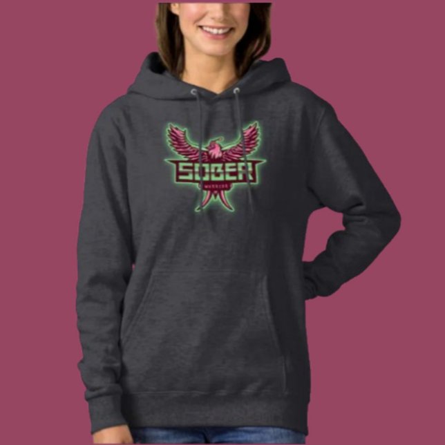Pull À Capuche Sober Warrior (Créateur téléchargé)