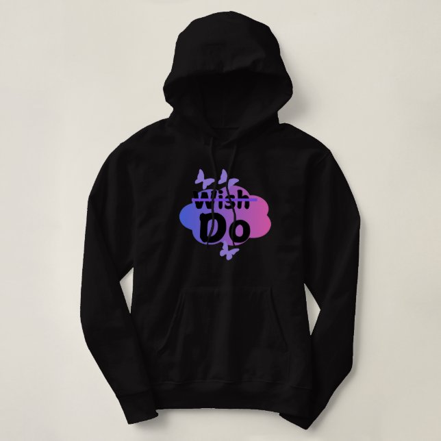 Pull À Capuche souhaiter et faire (Design devant)