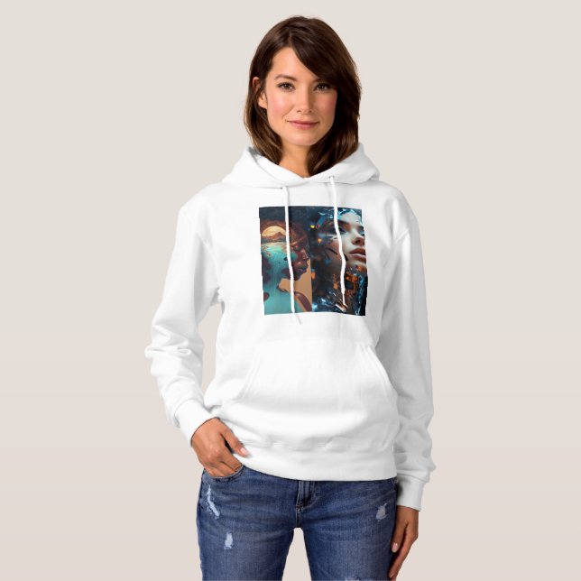 PULL À CAPUCHE SOURIRE (Devant entier)