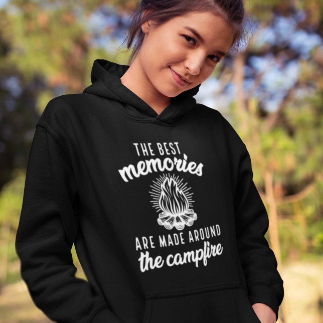 Pull À Capuche Souvenirs de feu de camp (camping hoodie)