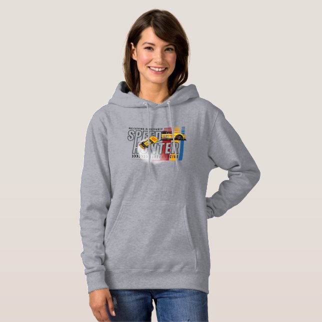 Pull À Capuche Speed Hunter | Femmes  (Devant entier)