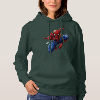 Pull À Capuche Spider-Man | Leap de tir sur le Web