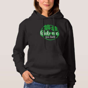 Pull À Capuche St Patrick's Day me frotter pour la chance mignonn