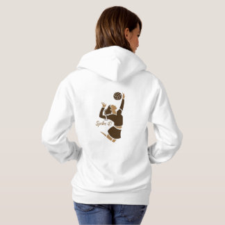 Pull À Capuche Style pour les amateurs de volleyball