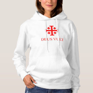 Pull À Capuche Sudadera Deus vult - orden del Santo Sepulcro