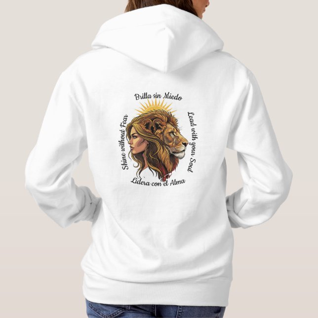 Pull À Capuche Sudadera Lady Leo  (Dos)
