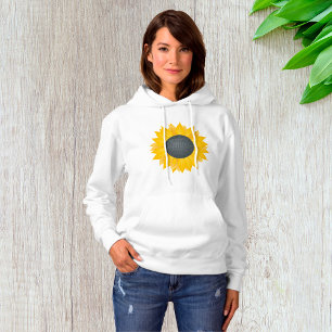 Pull À Capuche Sunflower Disco Ball Retro Party Vibe