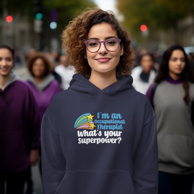 Pull À Capuche Super ergothérapeute mignonne OT (Créateur téléchargé)