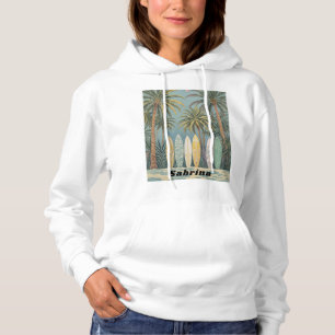 Pull À Capuche Surf Up, Style Pastel Personnalisé