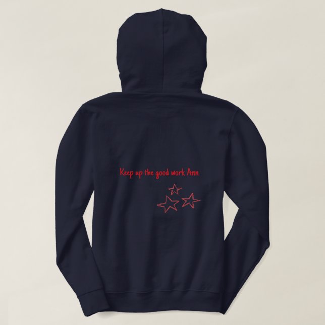 Pull À Capuche Survêtement Mode Étude (Design dos)