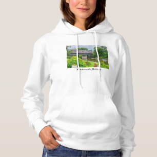 Pull À Capuche Sweat-shirt à capuche - Le pont couvert en bois de