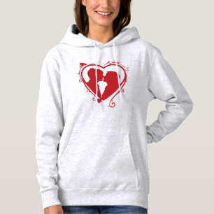Pull À Capuche Sweat-shirt à capuche pour couple sur le thème de