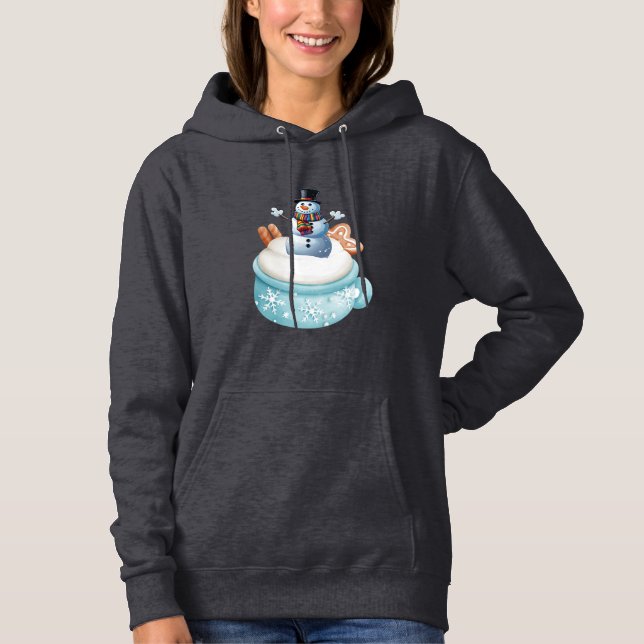 Pull À Capuche Sweat-shirt femme  (Devant)