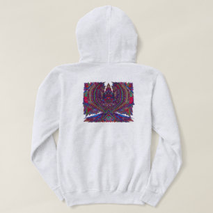 Pull À Capuche Sweat-shirt pour femmes à motif d'aigle