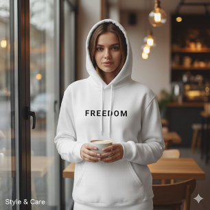 Pull À Capuche Sweatshirt à capuche classique personnalisé Freedo