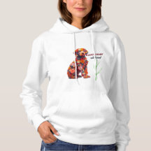 Sweatshirt à capuche pour chien floral | Sweat-shi