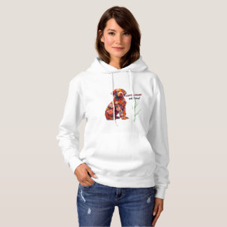 Pull À Capuche Sweatshirt à capuche pour chien floral | Sweat-shi