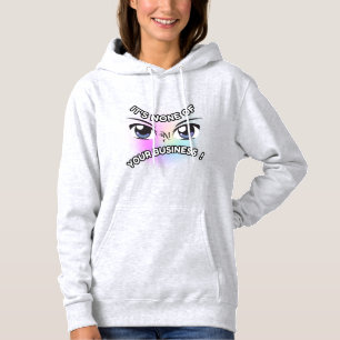 Pull À Capuche Sweatshirt à capuchon : Aucun des vôtres (gris)