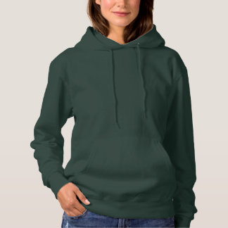 Pull À Capuche Sweatshirt à capuchon de base pour femmes FORÊT PR