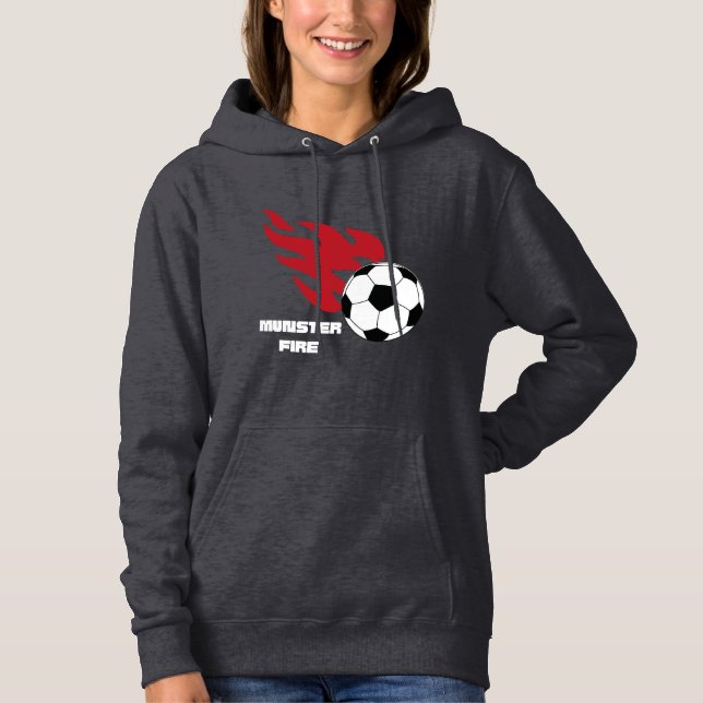Pull À Capuche Sweatshirt à capuchon féminin (Devant)