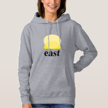 Sweatshirt à capuchon féminin en gris