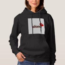 Sweatshirt à l'esthétique triste – Seul mais fort
