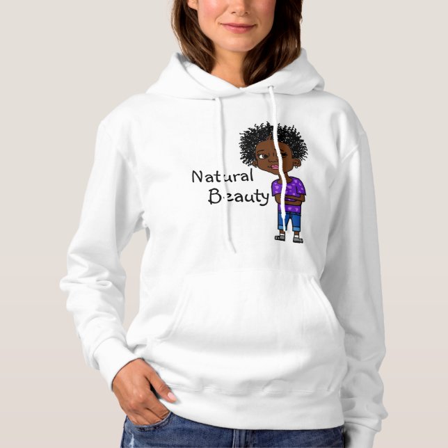 Pull À Capuche Sweatshirt de beauté naturelle (Devant)