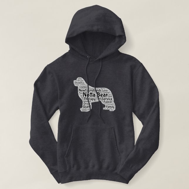 Pull À Capuche Sweatshirt de chenil d'ours de Notta (Design devant)