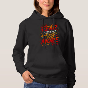 Pull À Capuche Sweatshirt Femme Sans Peur