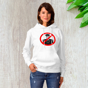 Pull À Capuche Symbole interdit de chauffeur Avertissement drôle